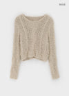 Cardin Hairy Crop Knit