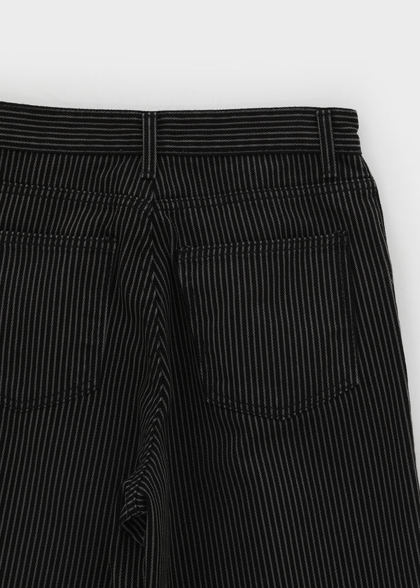 Clone Stripe Wide Cotton Pants