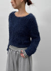 Cardin Hairy Crop Knit