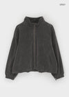 Warmdienne High-neck Suede Jumper