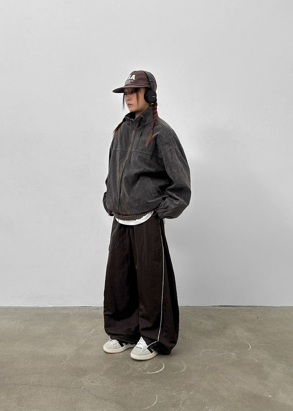 Hatico Nylon Line Banding Pants
