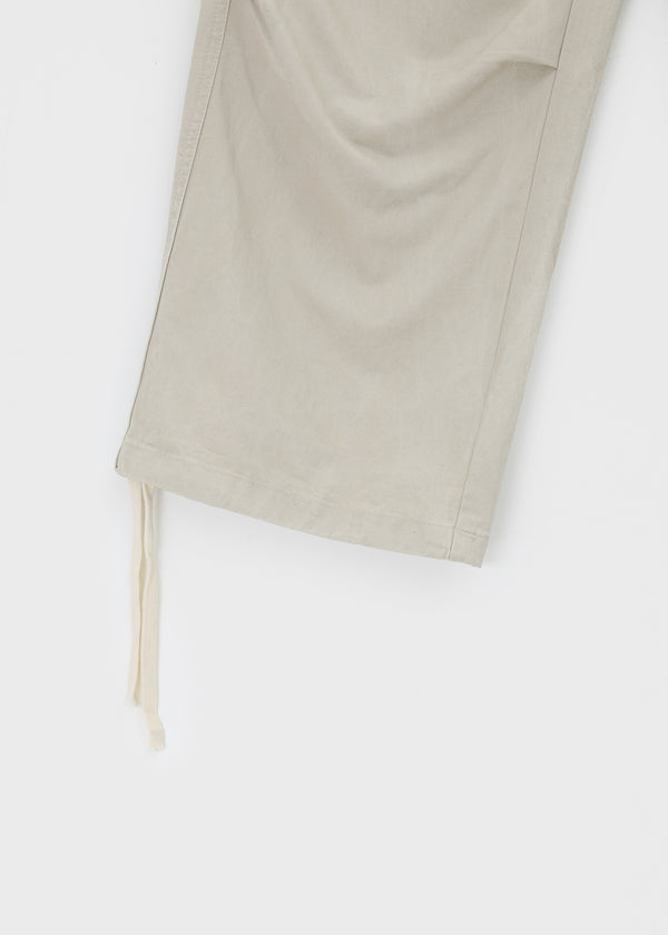 Warp Cotton Cargo Banding Pants