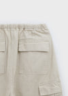 Warp Cotton Cargo Banding Pants