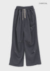 One-to-Rivet Wide Banding Pants