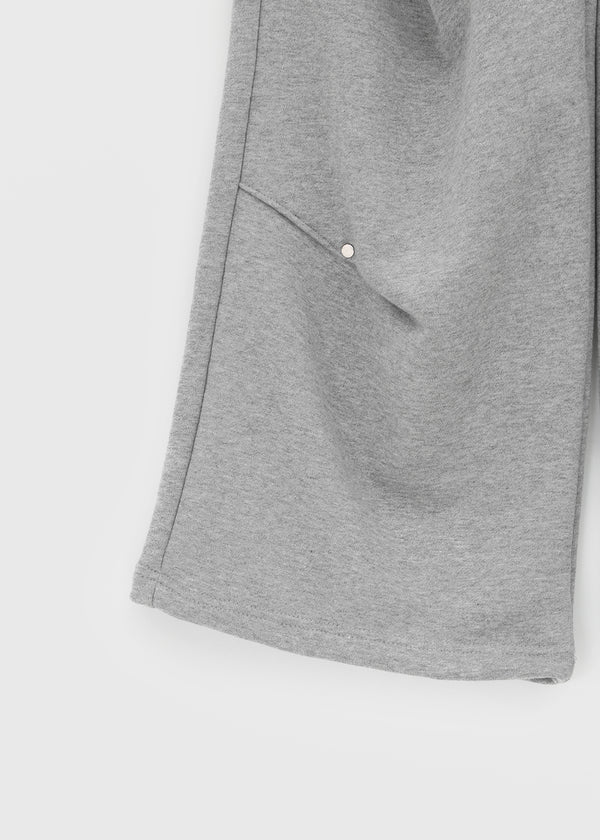 One-to-Rivet Wide Banding Pants