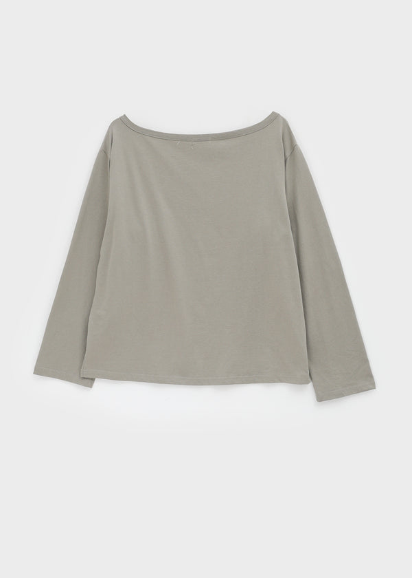 Meb Loose Fit One-shoulder Long-sleeve T-shirt
