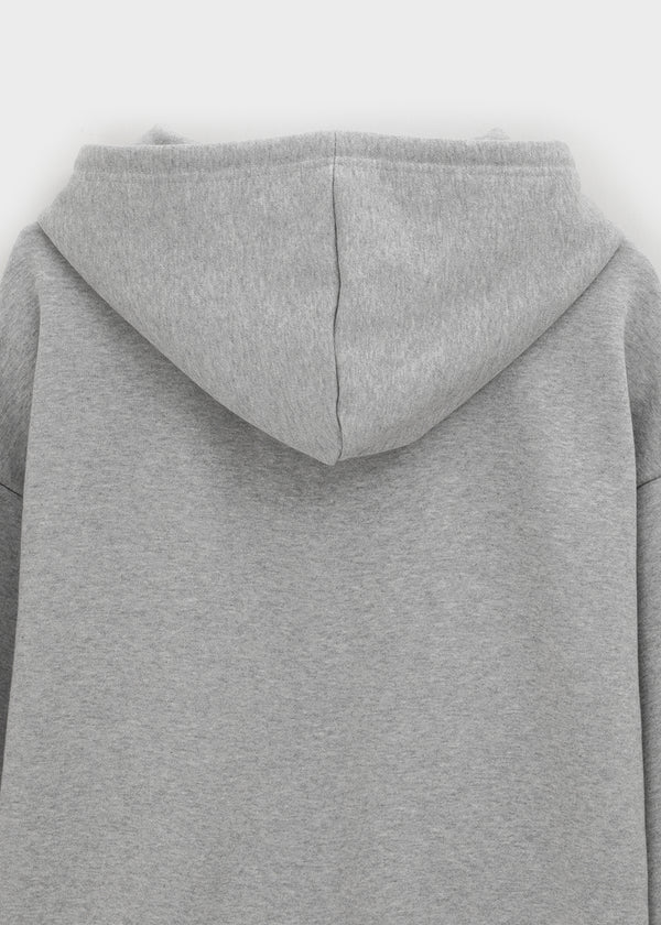 Rotaf Two-way Lettering Hooded Zip-up