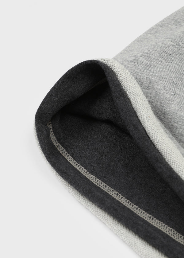 Romtoneton Big Color-Block Turban Beanie