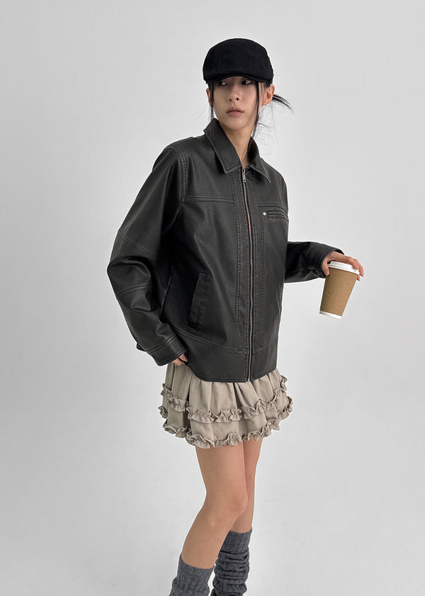 Harming Cancan Banding Mini Skirt