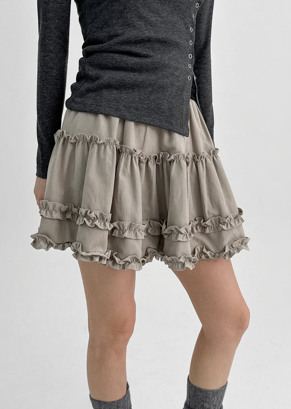 Harming Cancan Banding Mini Skirt