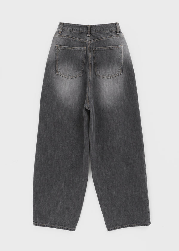 Nez Washed Wide Denim Pants