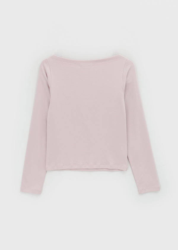 Kiryan Boat Neck Long Sleeve T-shirt