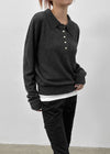 Kinte Daily Wool Collar Knitwear