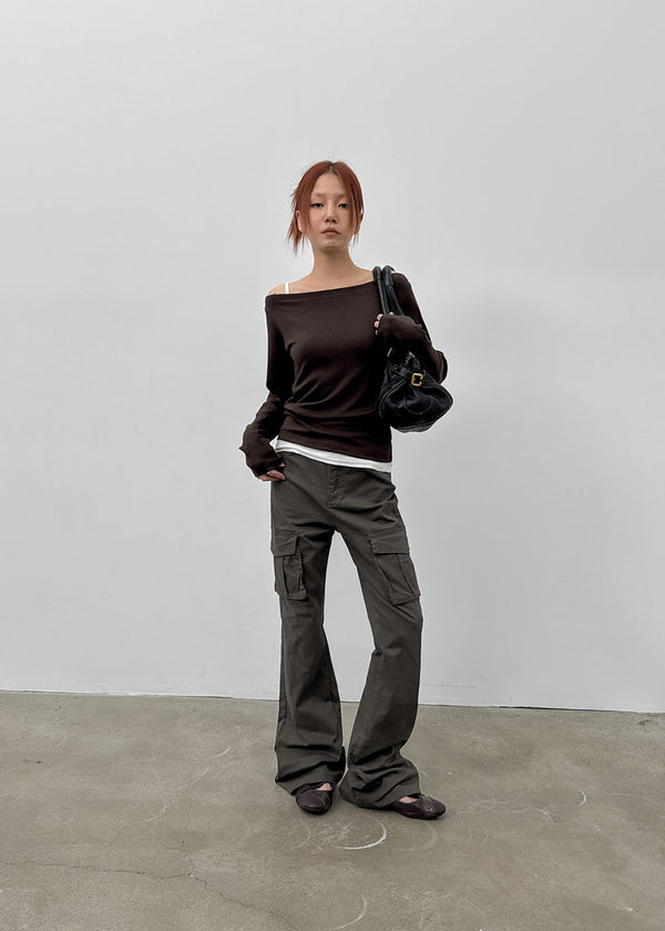 Tsutaro Bootcut Cargo Pants