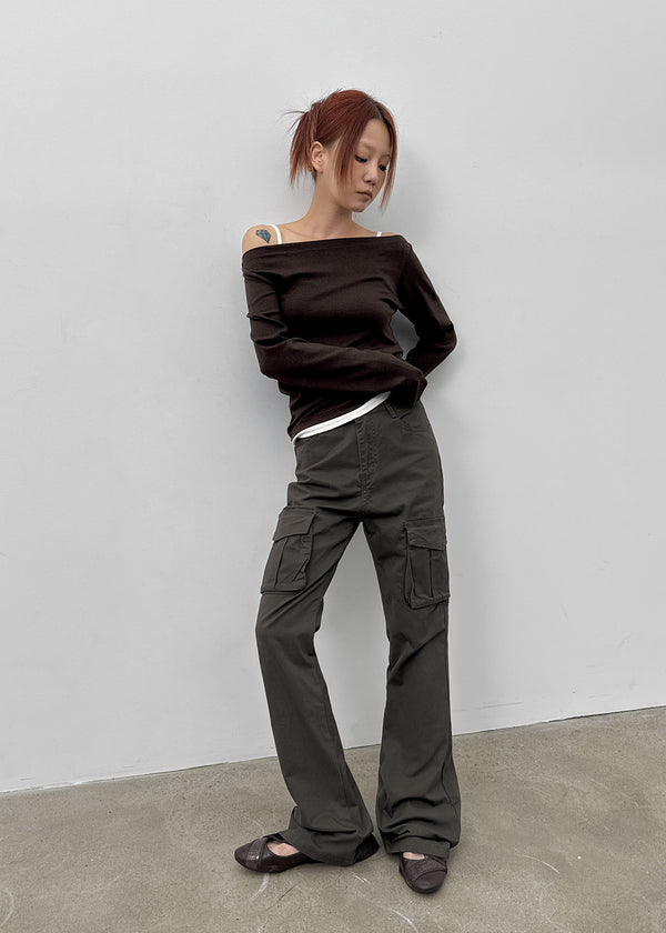 Tsutaro Bootcut Cargo Pants