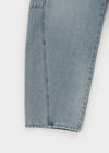 Decat Cut Balloon Wide Denim Pants