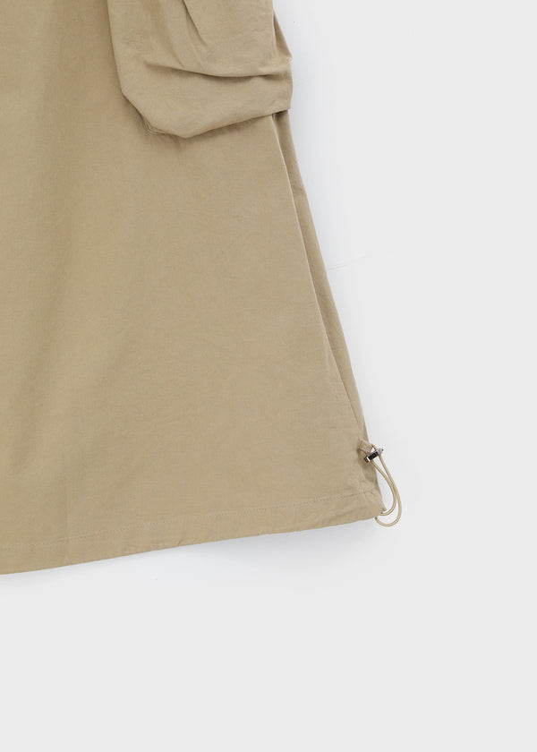 Jerk String Flare Cargo Long Skirt