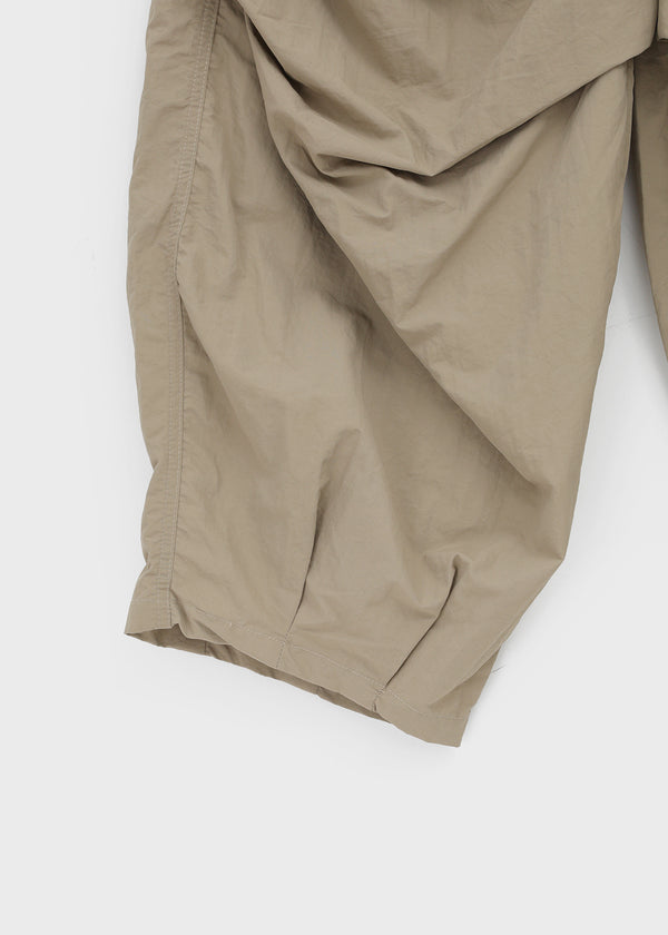 Huchee Pintuck Nylon Balloon Banding Pants