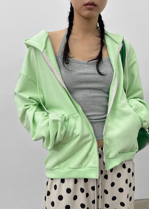 Chariot Overfit Hooded Zip-up