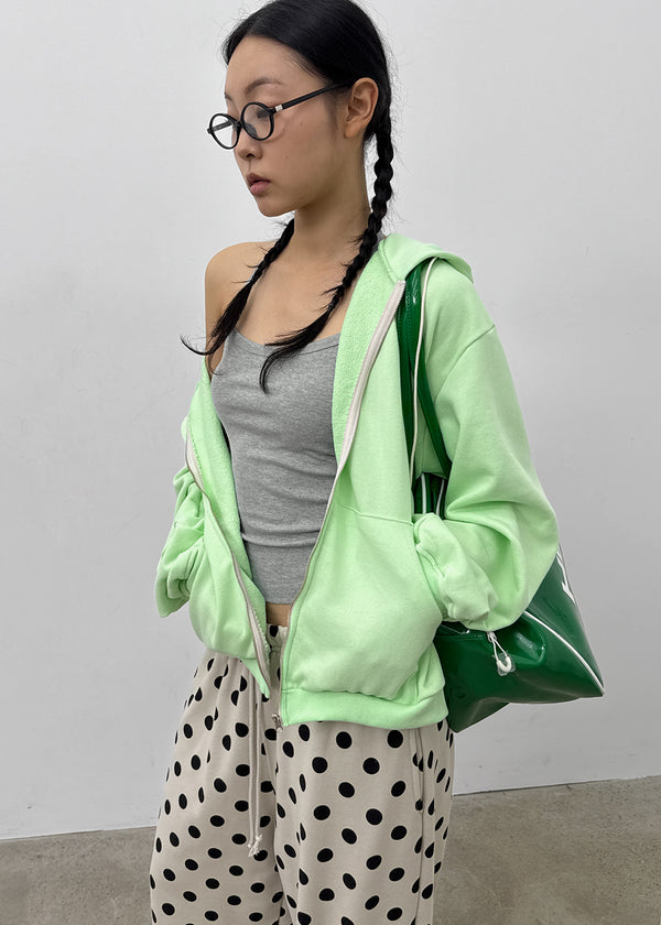 Chariot Overfit Hooded Zip-up