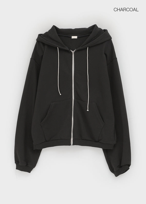 Chariot Overfit Hooded Zip-up