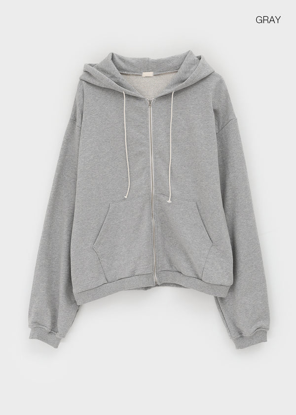 Chariot Overfit Hooded Zip-up