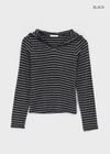 Zelm Striped Knit Hoodie
