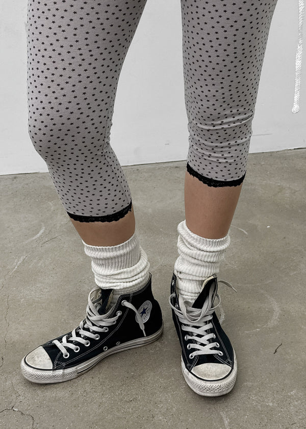 Nanang Lace Capri Leggings