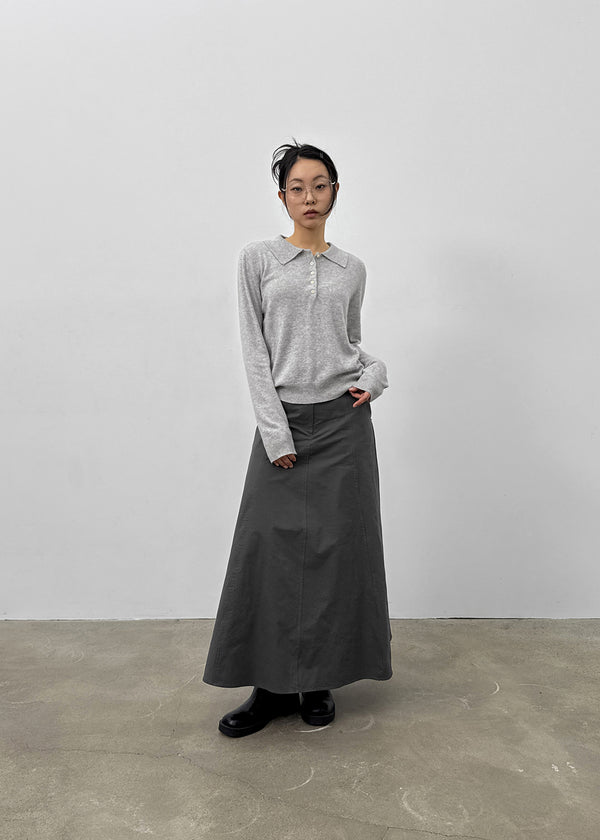 Kinte Daily Wool Collar Knitwear