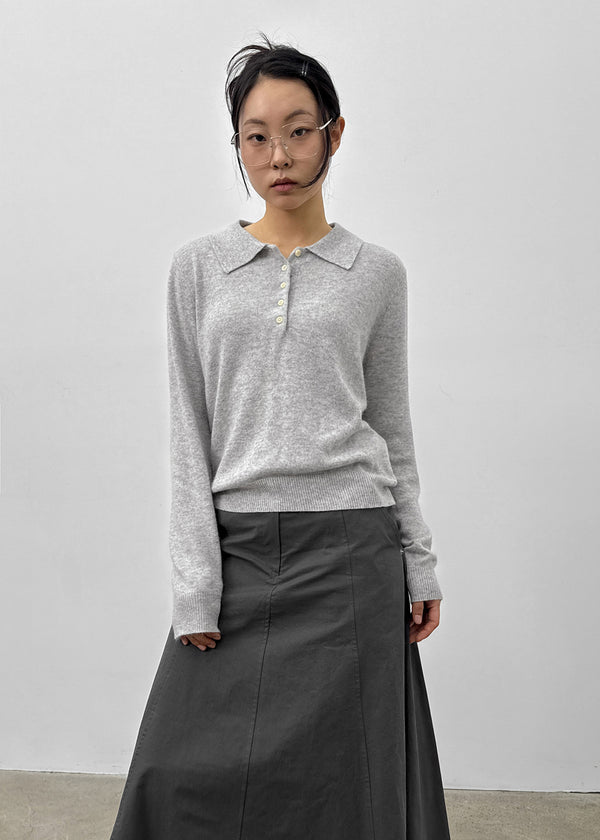 Kinte Daily Wool Collar Knitwear