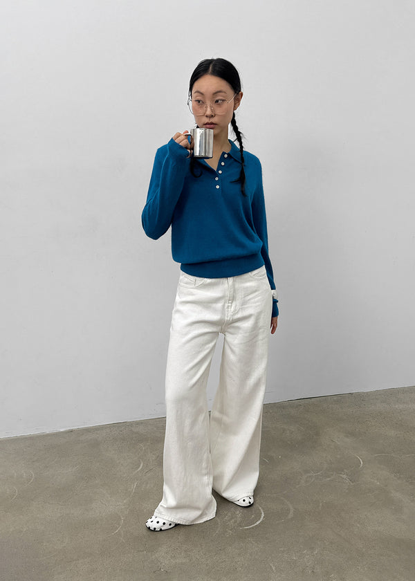 Kinte Daily Wool Collar Knitwear