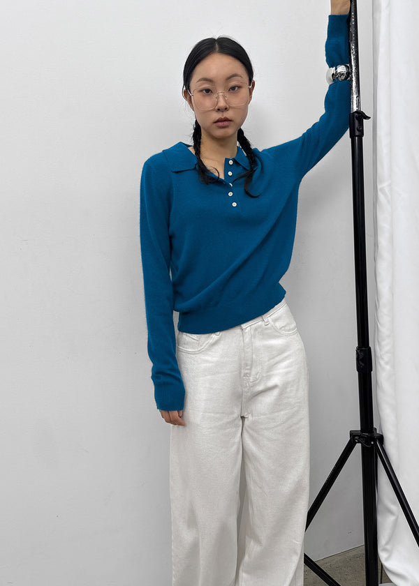 Kinte Daily Wool Collar Knitwear