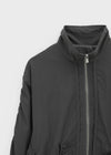 Hats High Neck Shirring Windbreaker Jumper