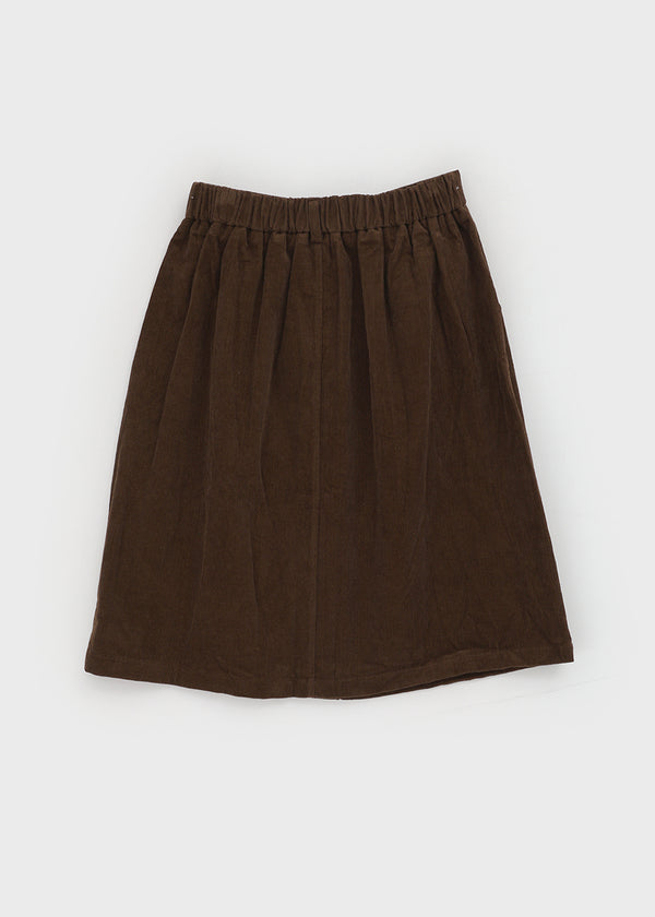Bronx Corduroy Midi Skirt