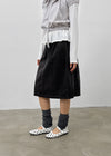 Bronx Corduroy Midi Skirt