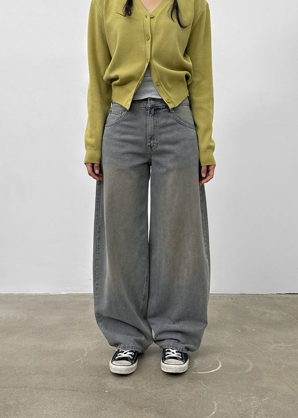 Sasaki Washed Wide Denim Pants