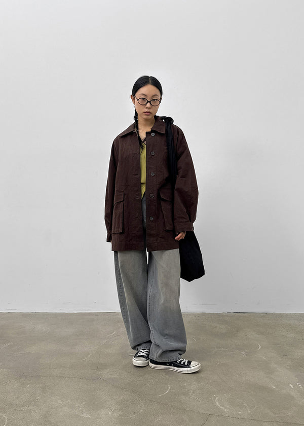 Sasaki Washed Wide Denim Pants