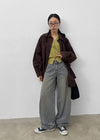 Sasaki Washed Wide Denim Pants