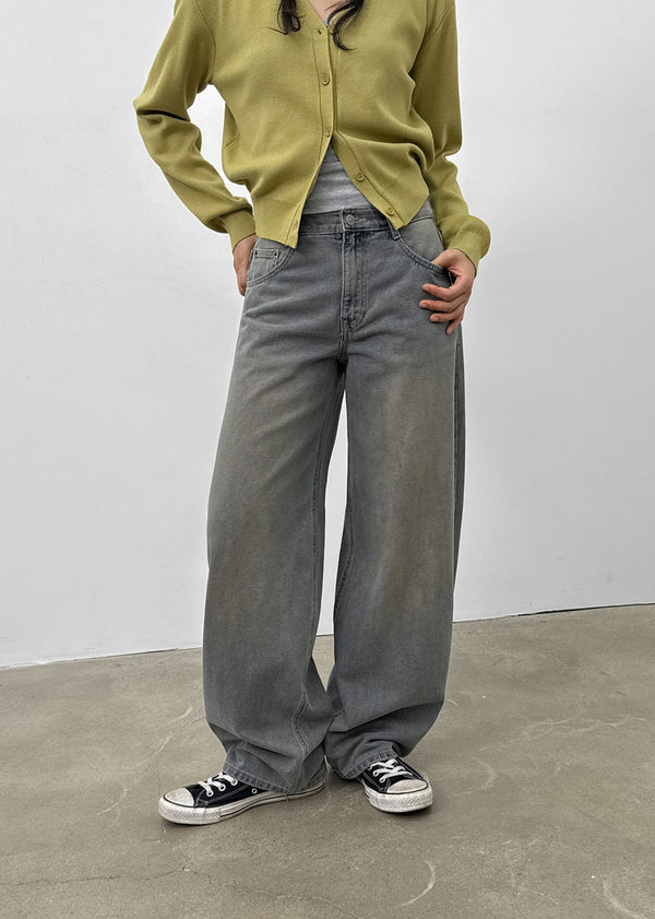 Sasaki Washed Wide Denim Pants