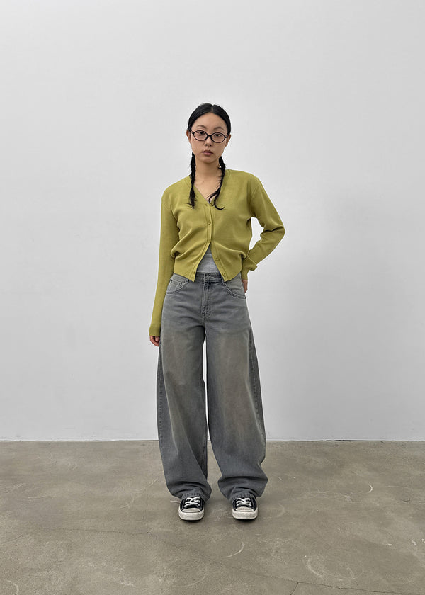 Sasaki Washed Wide Denim Pants