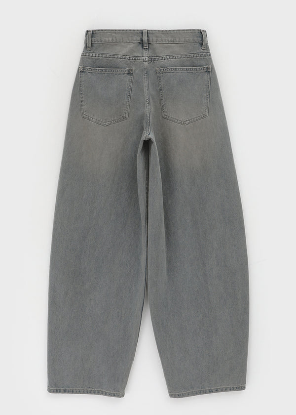 Sasaki Washed Wide Denim Pants