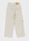 Pearl Ten Patch Wide Cotton Pants