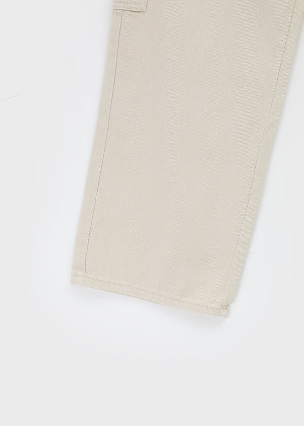 Pearl Ten Patch Wide Cotton Pants
