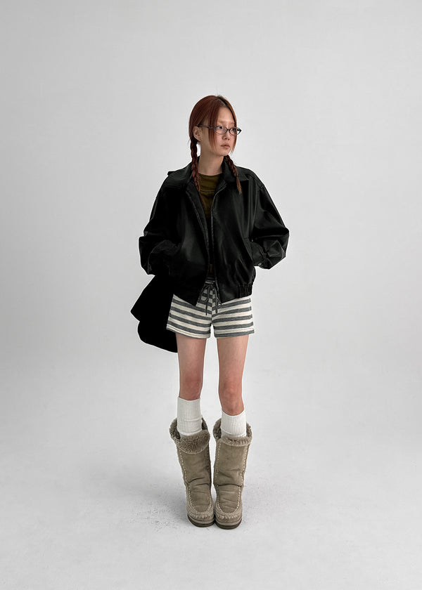 Melodal Stripe Folding Shorts