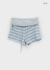 Melodal Stripe Folding Shorts