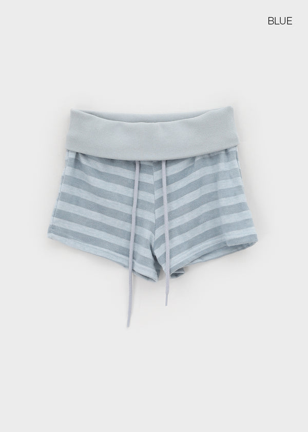 Melodal Stripe Folding Shorts