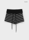 Melodal Stripe Folding Shorts