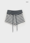 Melodal Stripe Folding Shorts