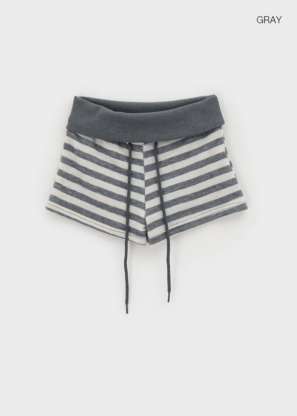 Melodal Stripe Folding Shorts