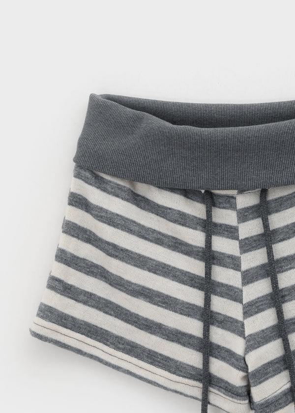 Melodal Stripe Folding Shorts